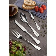 Utopia Rattail 48 Piece Cutlery Set