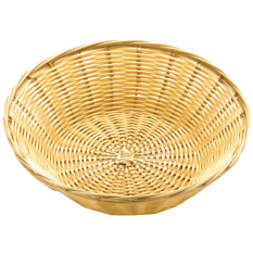 Polyrattan Round Display Basket (Heavy Duty) 21.5cm