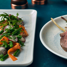 Terra Porcelain Pearl Rectangular Platter 30 x 20cm/6 x 7.87" (Pack of 3)