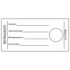 Refrigerator Food Labels 50x100mm (Pack of 500)