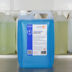 EntirePro Dishwasher Glasswasher Rinse Aid 2 x 5 Litre Bulk Pack