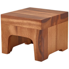 GenWare Acacia Wood Display Block 21 x 17cm