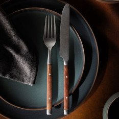 Rustic Rumbled Table Knife (Pack of 12)