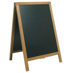 Duplo Pavement A-Board Chalkboard Teak 
