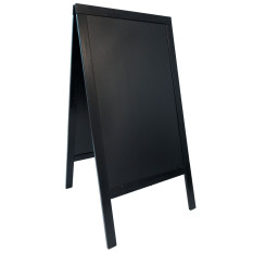 Large Duplo Pavement A-Board Chalkboard Black