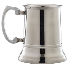 Stainless Steel Beer Tankard Stein 450ml / 15.75oz