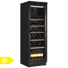 Interlevin Black Wine Cooler (78 Bottle)
