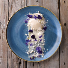 Churchill Stonecast Cornflower Blue Coupe Plate 26cm/10.19" (Pack of 12)