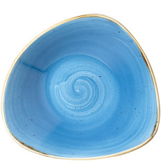 Churchill Stonecast Cornflower Blue Lotus Bowl 18.5cm/7.25" 370ml/13.02oz (Pack of 12)