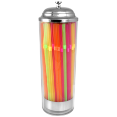 Straw Dispenser 25.5 x 9 cm