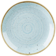 Stonecast Duck Egg Coupe Plate 26cm