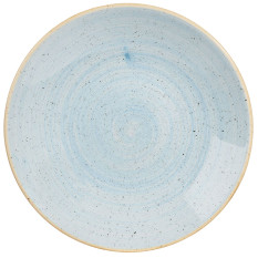 Stonecast Duck Egg Deep Coupe Plate 22.5cm