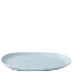 Churchill Stonecast Duck Egg Organic Platter 26 x 15cm/10.25 x 5.8" (Pack of 6)