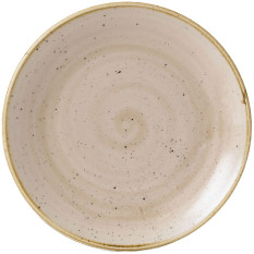Stonecast Nutmeg Cream Coupe Plate 16.5cm