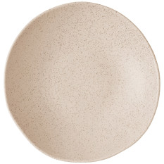 Churchill Stonecast Nutmeg Cream Organic Coupe Bowl 22cm/8.6" (Pack of 6)