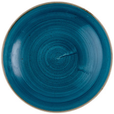Churchill Stonecast Java Blue Evolve Coupe Bowl 24.8cm/9.75" 1.14L/40oz (Pack of 12)