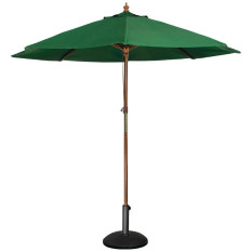 Bolero Round Pulley Parasol Green 2.5m