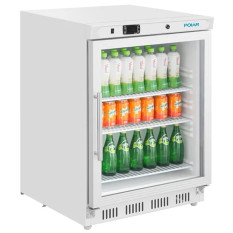 Polar C-Series Undercounter Display Fridge White 150 Litre