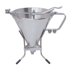 De Buyer St/Steel Automatic Piston Funnel 1.5 Litre