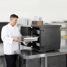 Vogue Insulated Food Transport Box GN 1/1 86 Litre