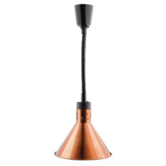 Buffalo Rise & Fall Conical Heat Lamp Copper 250w