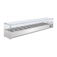 "Polar G-Series Refrigerated Counter Top Servery 10x 1/4GN 2000mm"