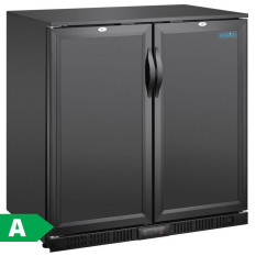 Polar G-Series Back Bar Cooler Solid Hinged 2 Door 198 Litre