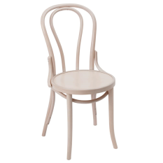 Fameg Bentwood Bistro Sidechair White (Pack of 2)