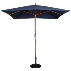 Bolero Square Pulley Parasol Navy Blue 2.5m