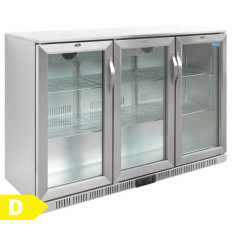 Polar G-Series Back Bar Cooler Triple Hinged Doors 330 Litre