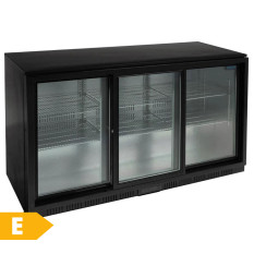 Polar G-Series Back Bar Cooler Sliding 3 Door 320 Litre