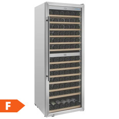 Polar G-Series Dual Zone Wine Fridge Stainless Steel 109 Bottle