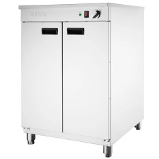 Buffalo Double Door Plate Warmer 120 Plates 600mm