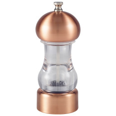 Copper & Acrylic Salt/Pepper Grinder 14cm (Pack of 6)