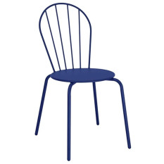 Bolero Adeline Side Chair Dark Navy (Pack of 4)