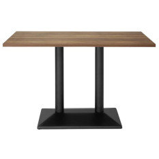 Bolero Indoor Dining Table Light Wood 1200mm