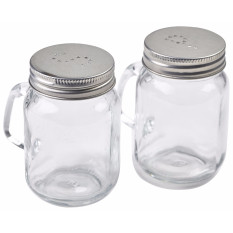 Mason Jar Salt & Pepper Set