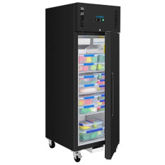 Polar G-Series Upright Fridge Black 537 Litre