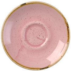 Churchill Stonecast Petal Pink Espresso Saucer 11.8cm/4.5" (Pack of 12)
