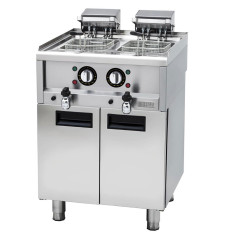Buffalo 600 Series Freestanding Double Electric Fryer - 2x 8 Litres
