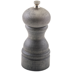 GenWare Grey Wood Salt/Pepper Grinder 13cm (Pack of 1)