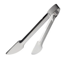 Stainless Steel Hamburger Tongs 23cm