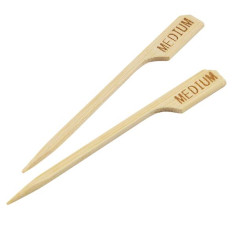 Bamboo Steak Markers Medium