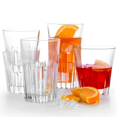 Borgonovo Stepback Single Old Fashioned Glasses 250ml/8.75oz (Pack of 6)