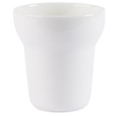 Elevate White Fine China Unhandled Mug 340ml/12oz (Pack of 6)