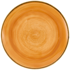 Churchill Stonecast Tangerine Coupe Plate 26cm/10.25" (Pack of 12)