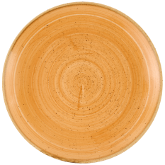 Churchill Stonecast Tangerine Coupe Plate 21.7cm/8.66" (Pack of 12)