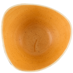 Churchill Stonecast Tangerine Triangle Bowl 15.3cm/6" (Pack of 12)