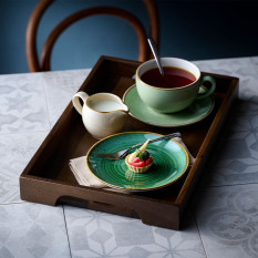 Churchill Stonecast Sage Green Cafe Cappuccino Coffee Cup 34cl/12oz (Pack of 12)