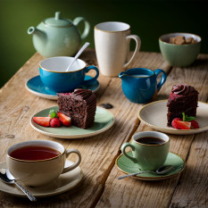 Churchill Stonecast Sage Green Cafe Espresso Coffee Cup 10cl/3.5oz (Pack of 12)